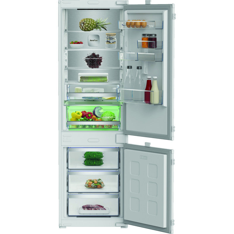 Réfrigérateur combiné intégrable BEKO - B7BCNA295HS2