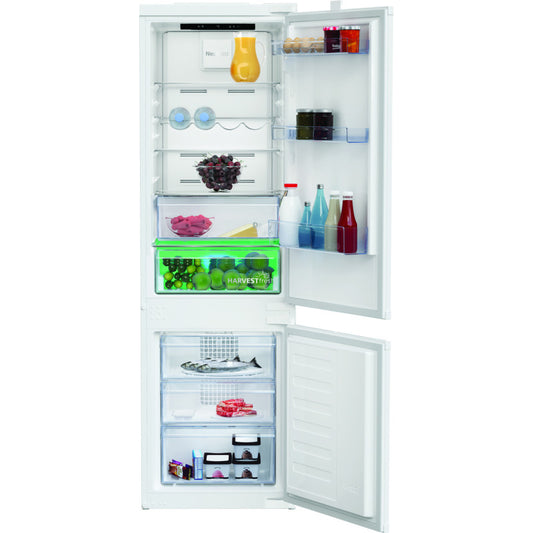 Réfrigérateur combiné intégrable BEKO - BCNA275E5SN