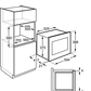 Micro-ondes encastrable AEG - MBE2657SEM